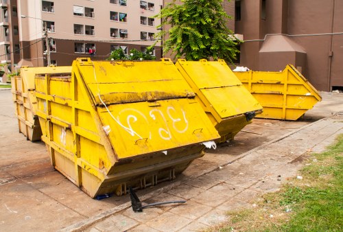 Professional trash removal truck in Dulwich Hill