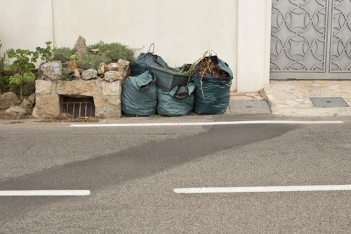 Professional trash removal truck in Kingsley