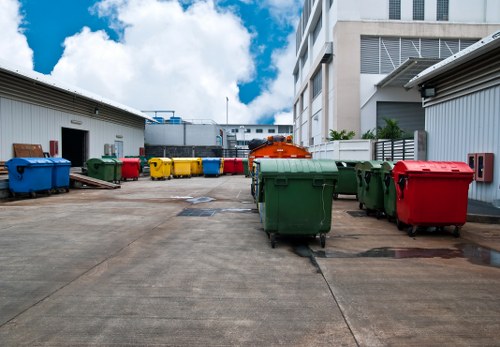 Neutral Bay residential area with efficient trash removal trucks