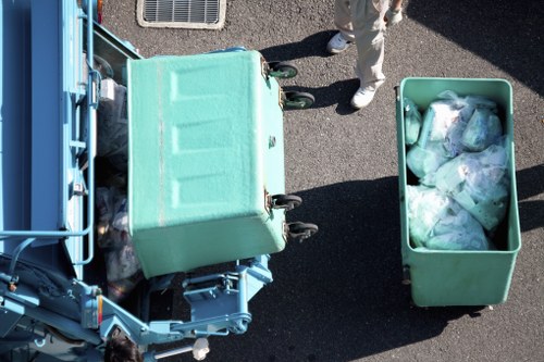 Recycling and waste sorting in Chermside